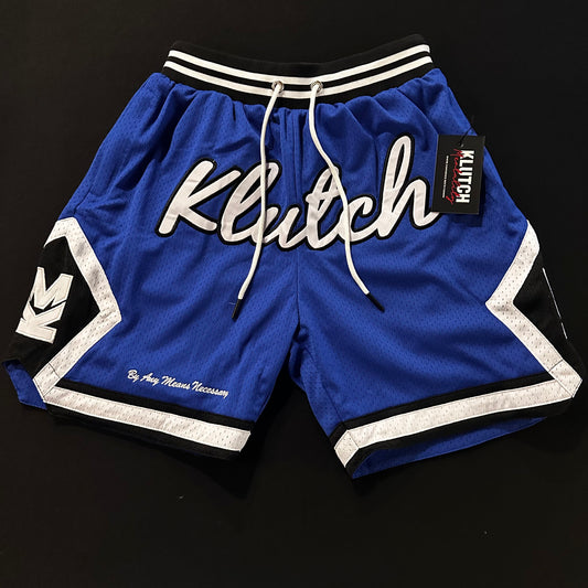 KLUTCH BASKETBALL SHORTS (ROYAL)