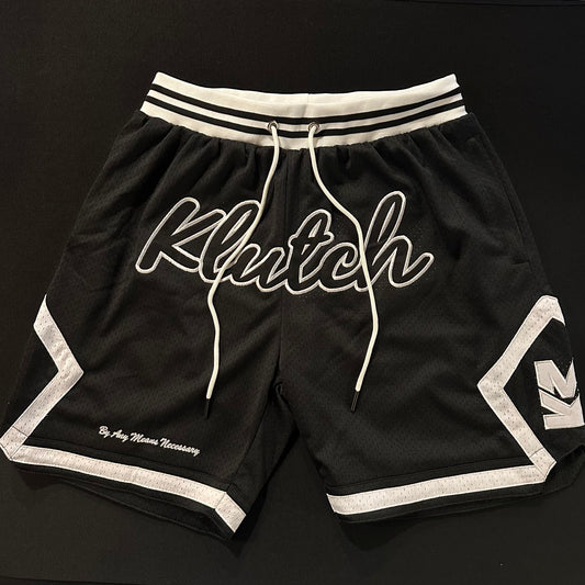 KLUTCH BASKETBALL SHORTS (BLACK)