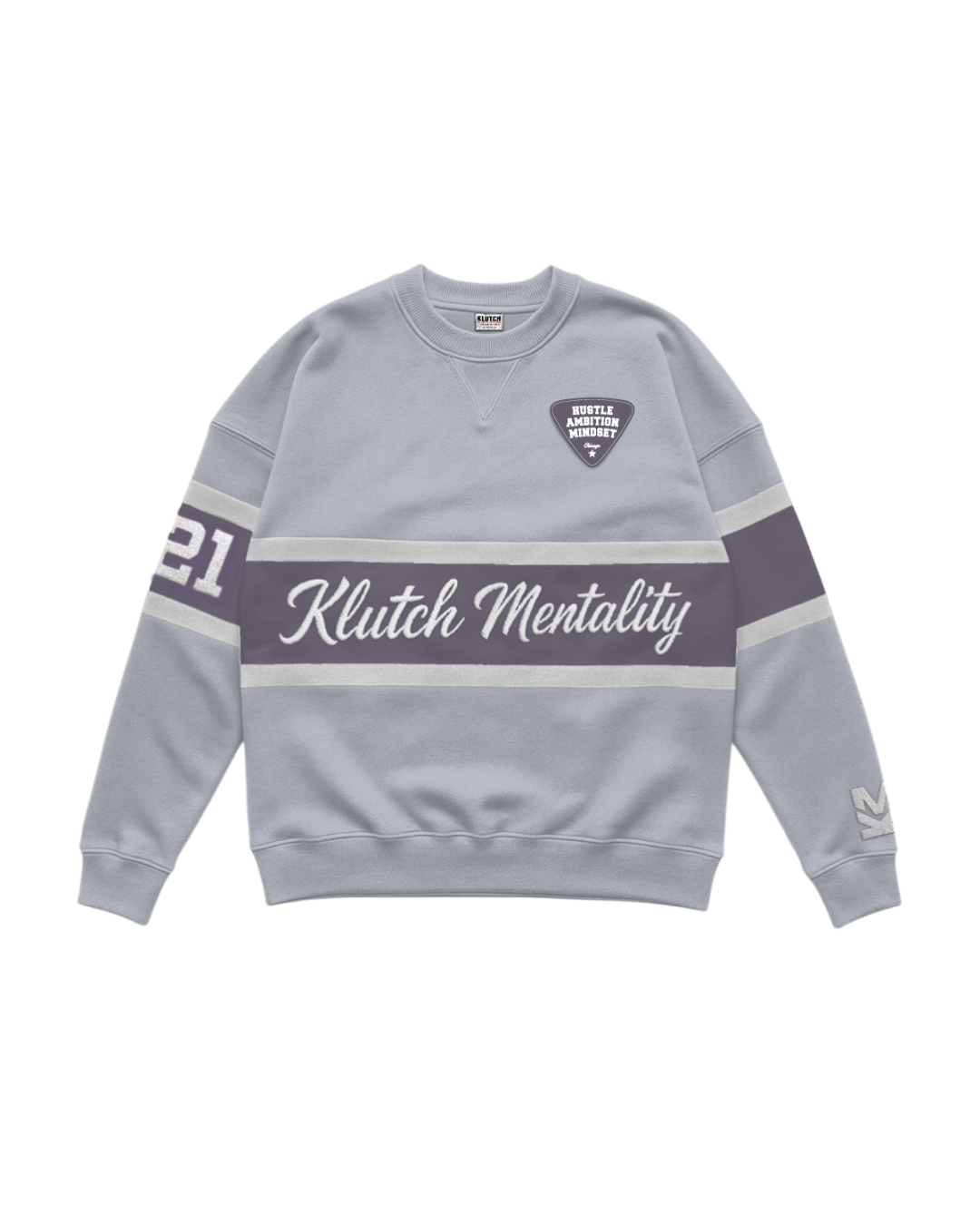 KLUTCH CREWNECK [GREY]