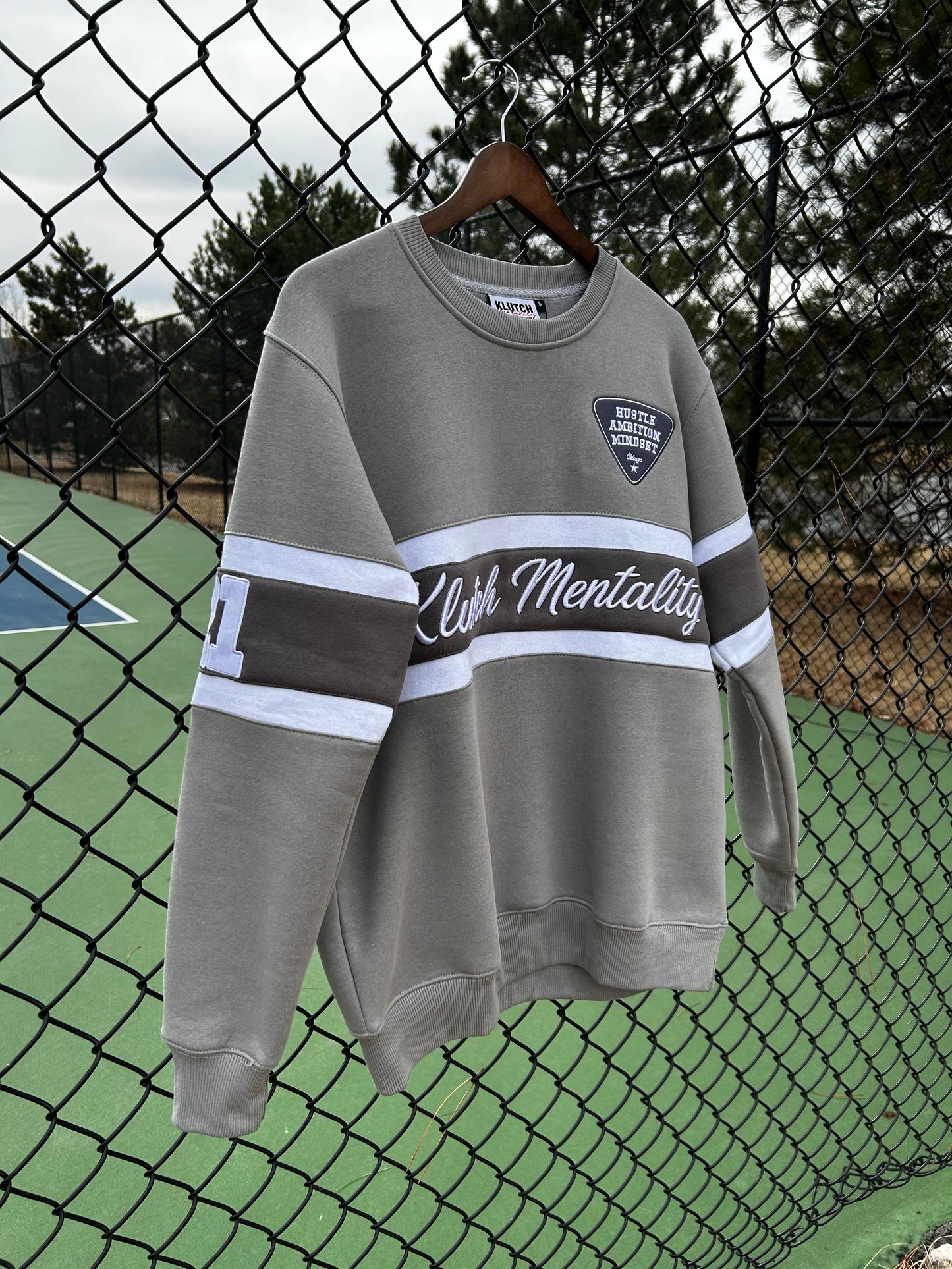 KLUTCH CREWNECK [GREY]
