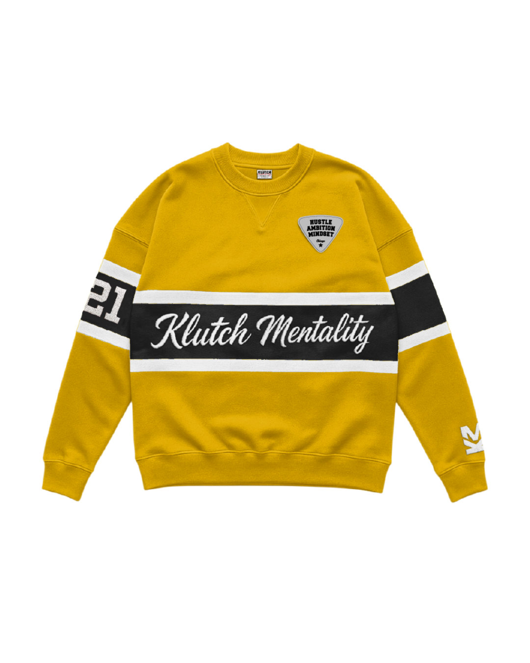 KLUTCH CREWNECK [YELLOW]